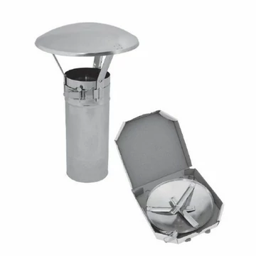 Esővédő sapka/kalap füstcsövekre 100-130mm
