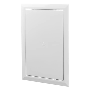 Szervízajtó/Csempeajtó 200x300mm fehér műanyag