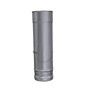 INOX egyenes ellenőrző D80 (kondenzációs)