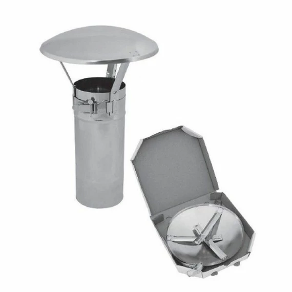 Esővédő sapka/kalap füstcsövekre 100-130mm