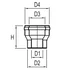Kép 2/3 - ALU/ALU bővítő D60/100-80/125 (turbós kémény)